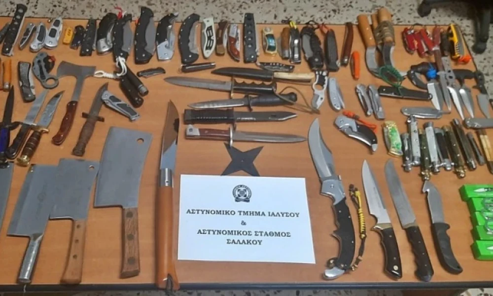Πολλά όπλα βρέθηκαν σε σπίτι 63χρονου στη Ρόδο